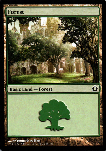 Forest - Return to Ravnica - 271 - Front