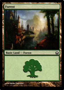 Forest - Return to Ravnica - 272 - Front