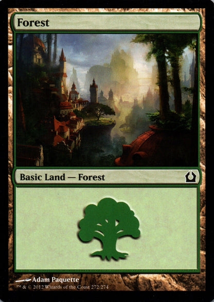 Forest - Return to Ravnica - 272 - Front