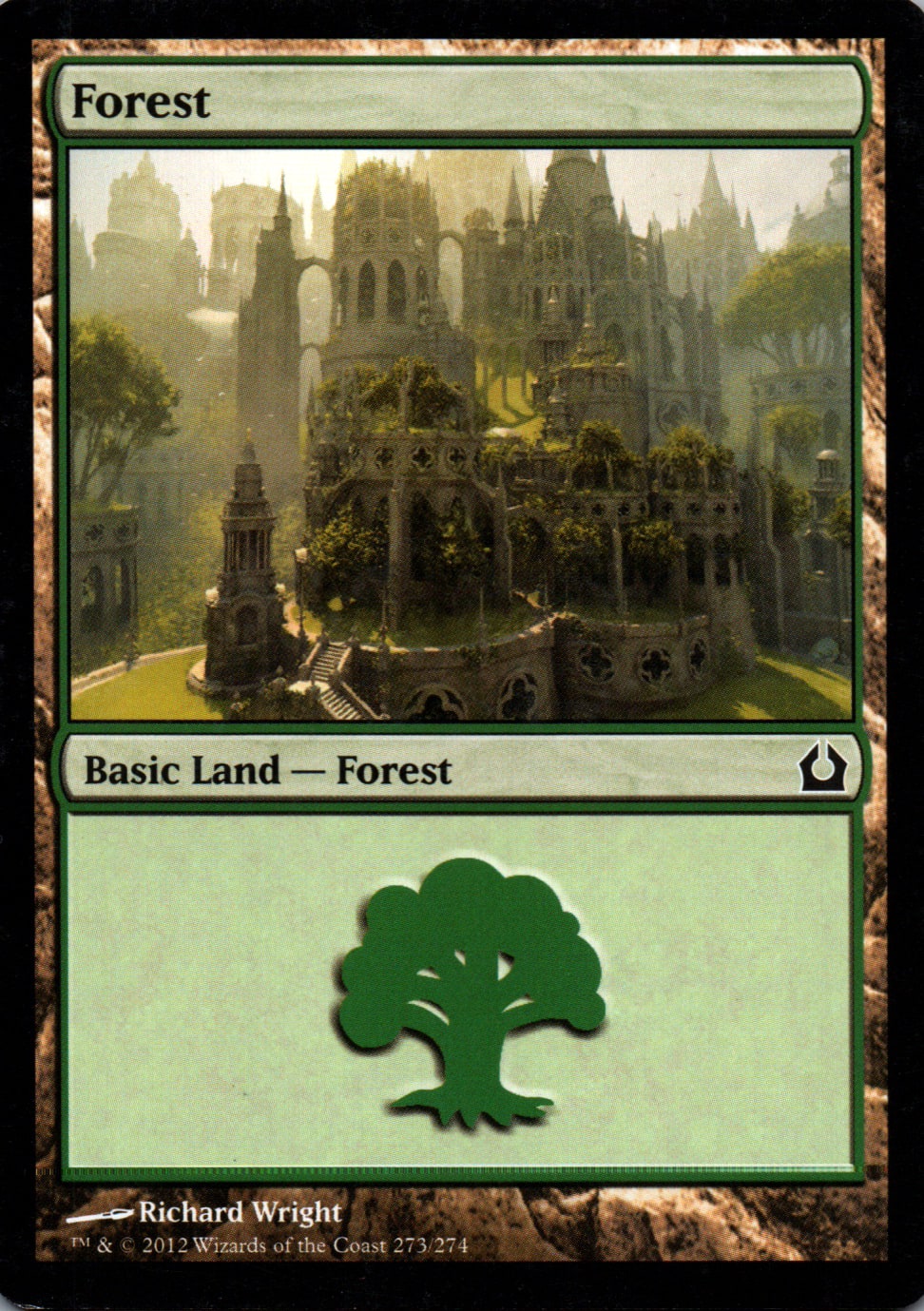 Forest - Return to Ravnica - 273 - Front