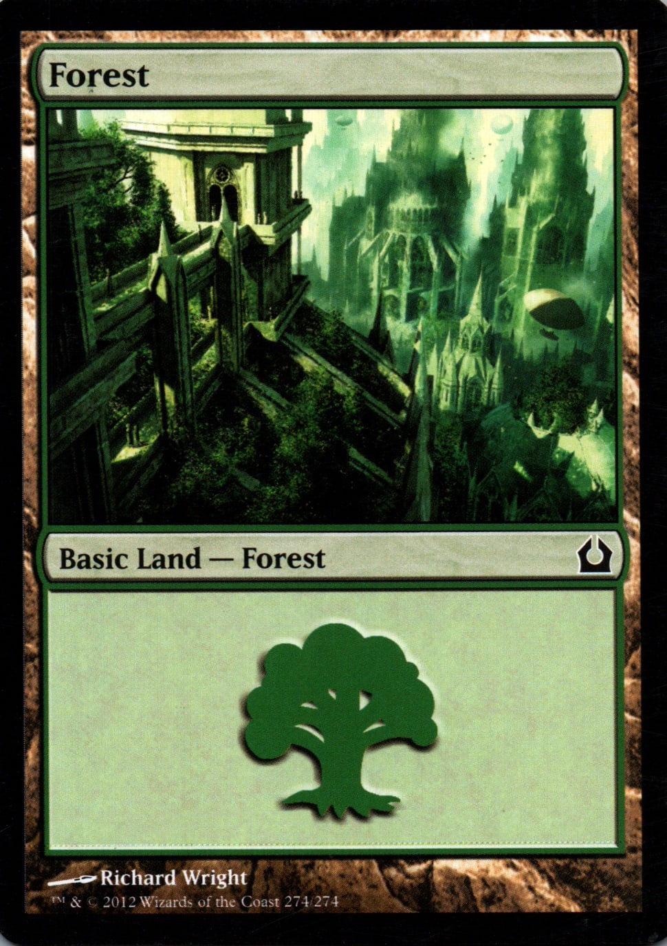Forest - Return to Ravnica - 274 - Front