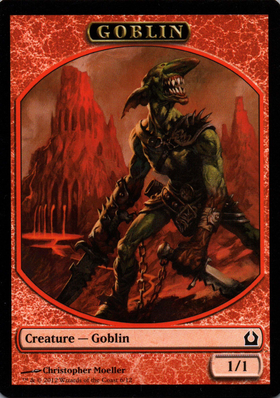 Goblin - Return to Ravnica Tokens - 6 - Front