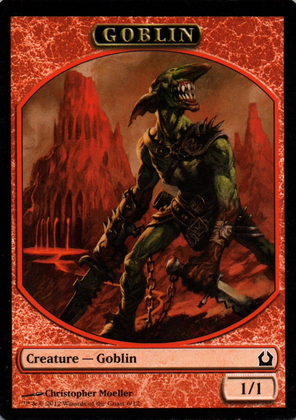 Goblin - Return to Ravnica Tokens - 6 - Front