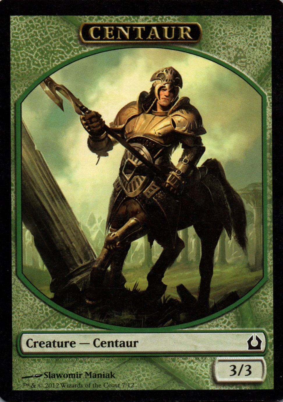 Centaur - Return to Ravnica Tokens - 7 - Front