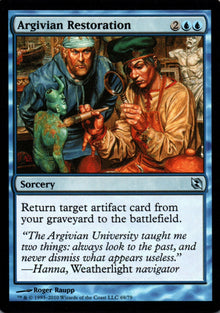 Argivian Restoration - Duel Decks: Elspeth vs. Tezzeret - 69 - Front