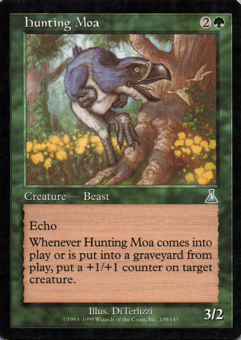 Hunting Moa - Urza's Destiny - 109 - Front