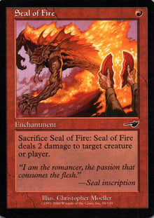 Seal of Fire - Nemesis - 98 - Front