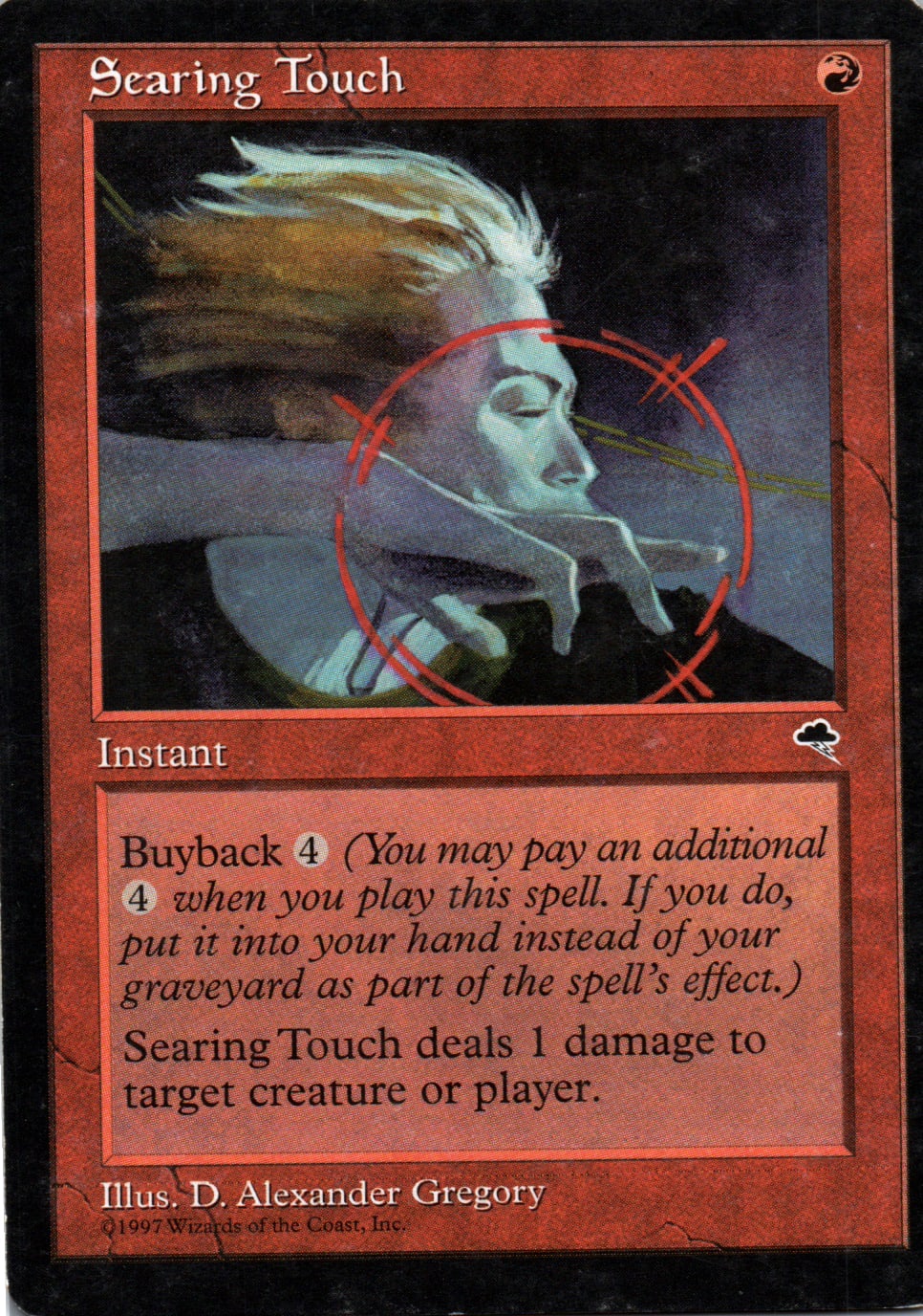 Searing Touch - Tempest - 201 - Front