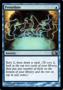 Preordain - Magic 2011 - 70 - Front