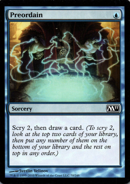 Preordain - Magic 2011 - 70 - Front