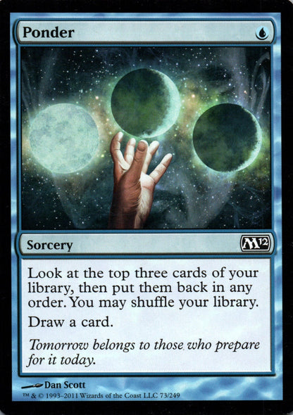 Ponder - Magic 2012 - 73 - Front