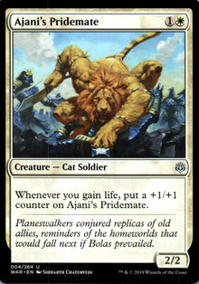 Ajani's Pridemate - War of the Spark - 4 - Front