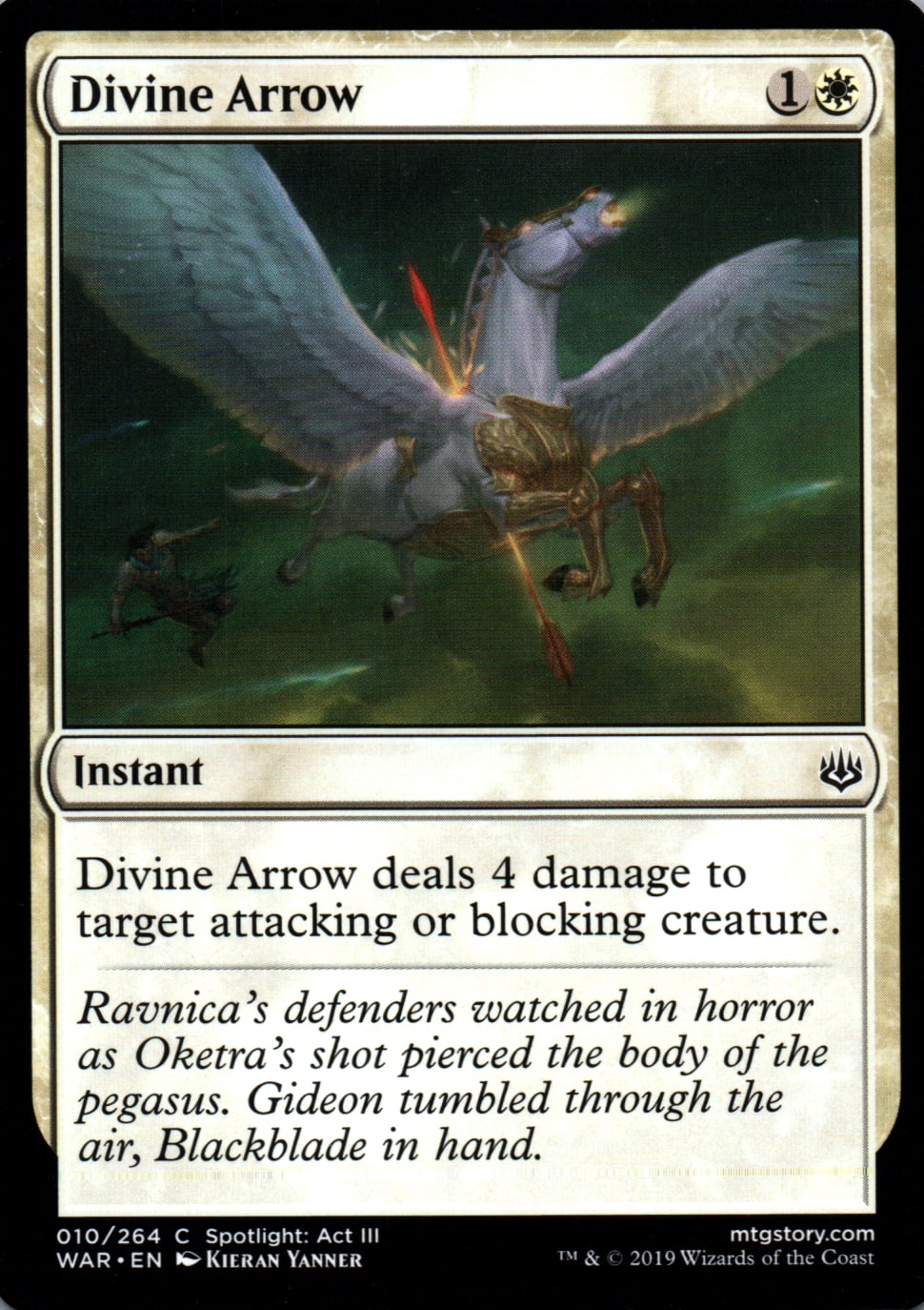 Divine Arrow - War of the Spark - 10 - Front