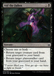 Aid the Fallen - War of the Spark - 76 - Front