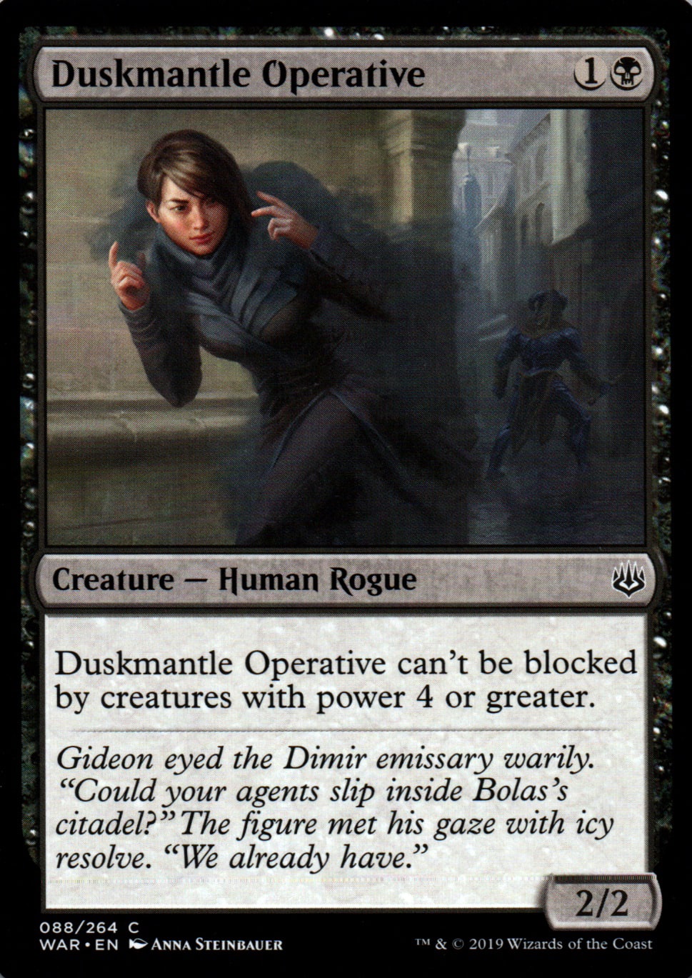 Duskmantle Operative - War of the Spark - 88 - Front