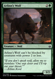 Arlinn's Wolf - War of the Spark - 151 - Front