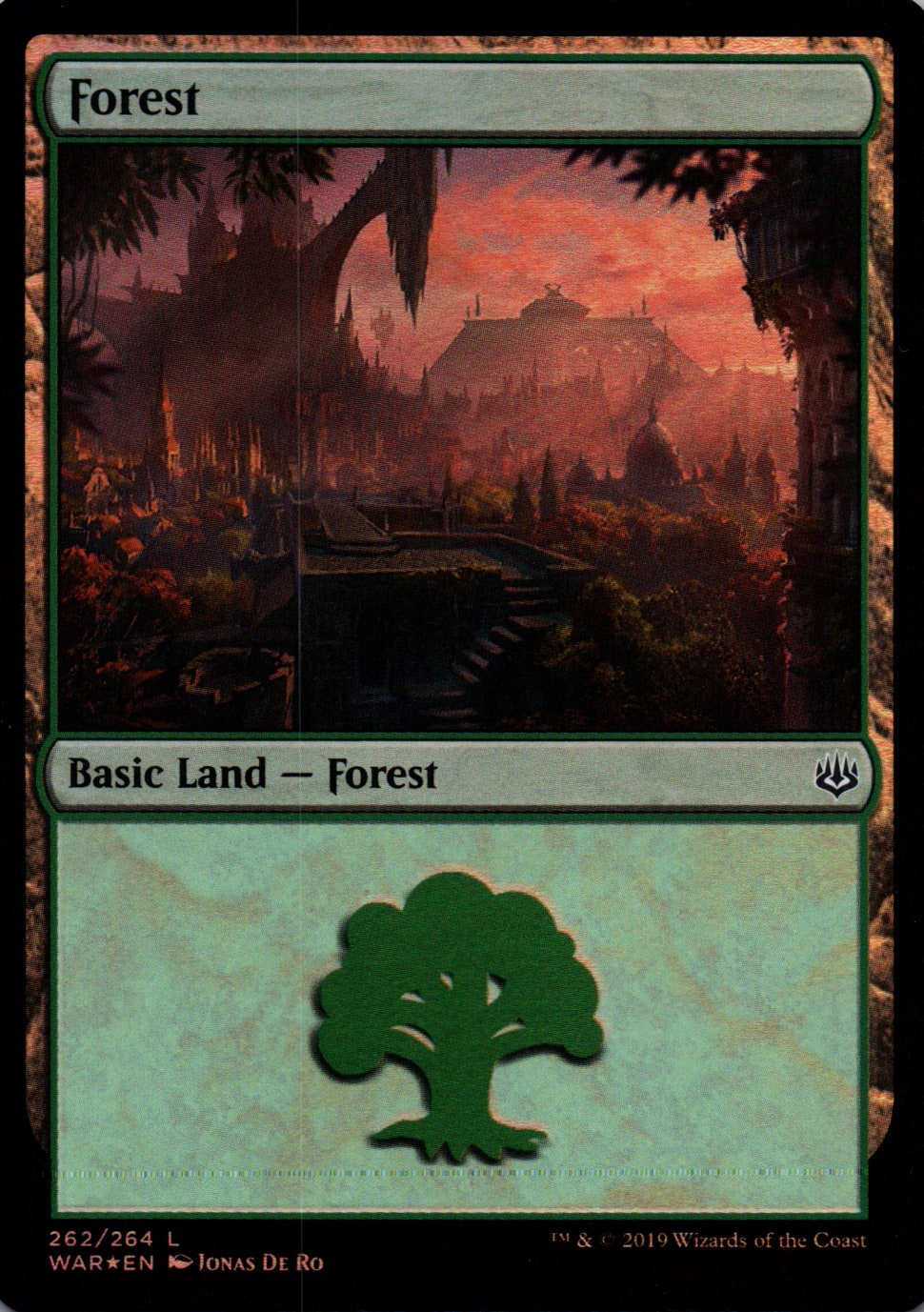 Forest - War of the Spark - 262 - Front