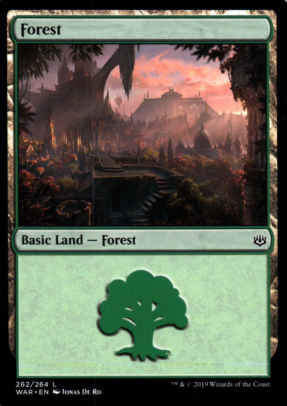 Forest - War of the Spark - 262 - Front
