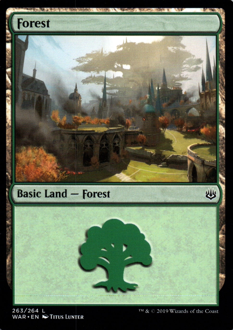 Forest - War of the Spark - 263 - Front