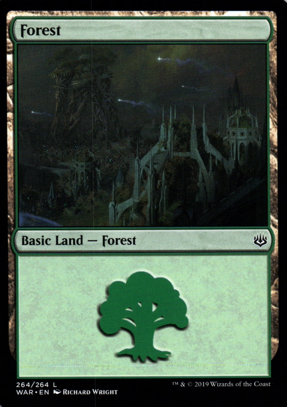 Forest - War of the Spark - 264 - Front
