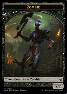 Zombie - War of the Spark Tokens - 7 - Front