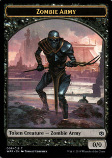 Zombie Army - War of the Spark Tokens - 8 - Front