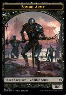Zombie Army - War of the Spark Tokens - 9 - Front