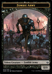 Zombie Army - War of the Spark Tokens - 10 - Front
