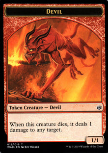 Devil - War of the Spark Tokens - 12 - Front
