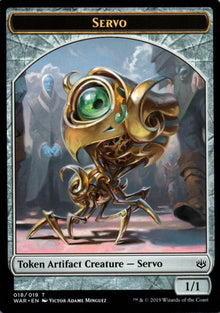 Servo - War of the Spark Tokens - 18 - Front