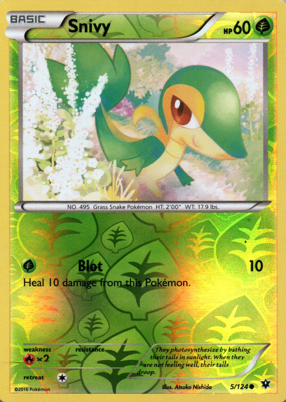 Snivy - Fates Collide - 5 - Front