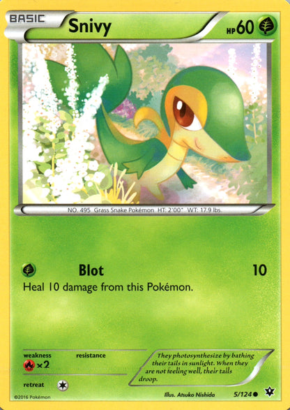 Snivy - Fates Collide - 5 - Front