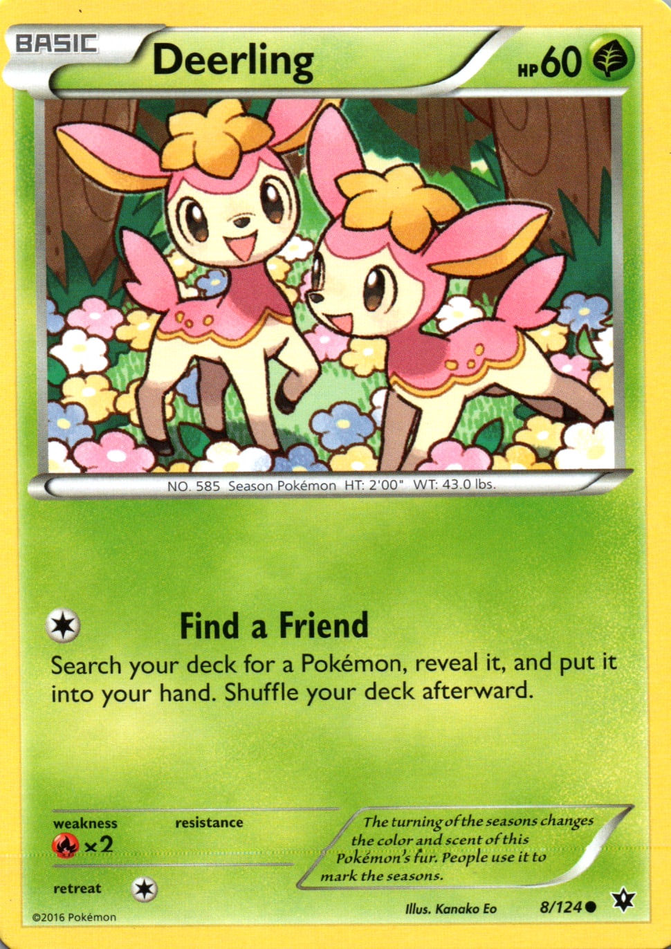 Deerling - Fates Collide - 8 - Front