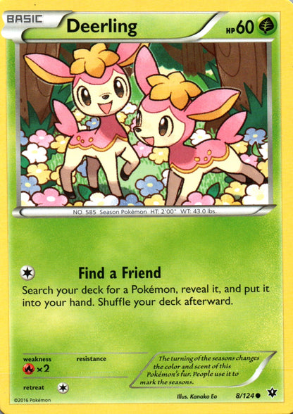 Deerling - Fates Collide - 8 - Front