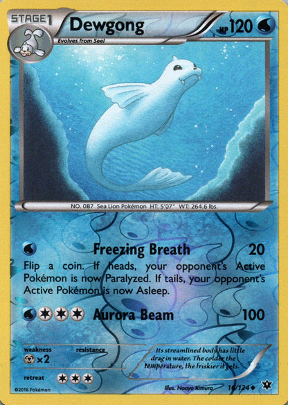 Dewgong - Fates Collide - 16 - Front