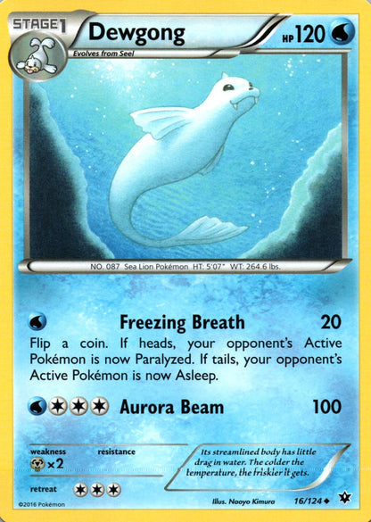 Dewgong - Fates Collide - 16 - Front