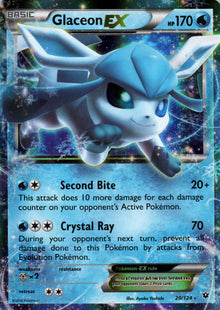 Glaceon EX - Fates Collide - 20 - Front