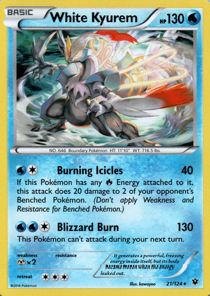 White Kyurem - Fates Collide - 21 - Front