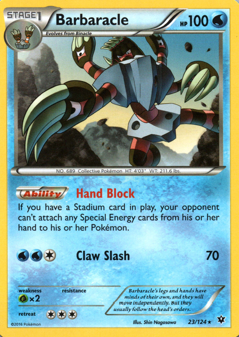 Barbaracle - Fates Collide - 23 - Front