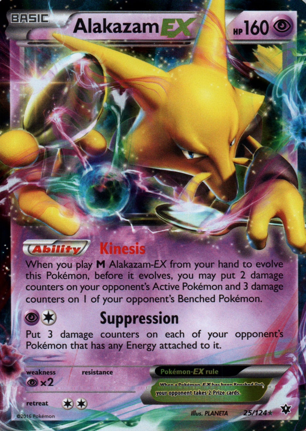 Alakazam EX - Fates Collide - 25 - Front