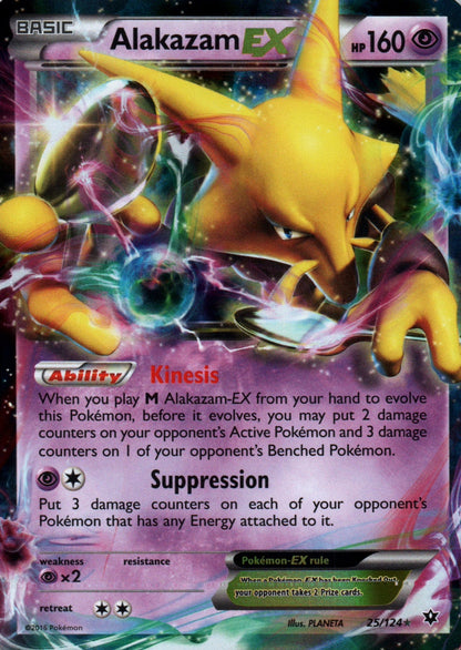 Alakazam EX - Fates Collide - 25 - Front