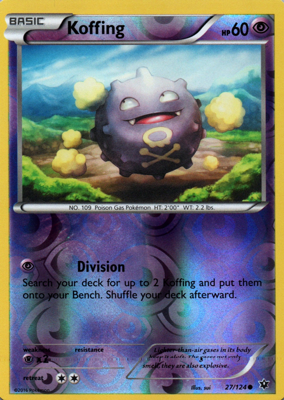 Koffing - Fates Collide - 27 - Front