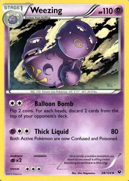 Weezing - Fates Collide - 28 - Front