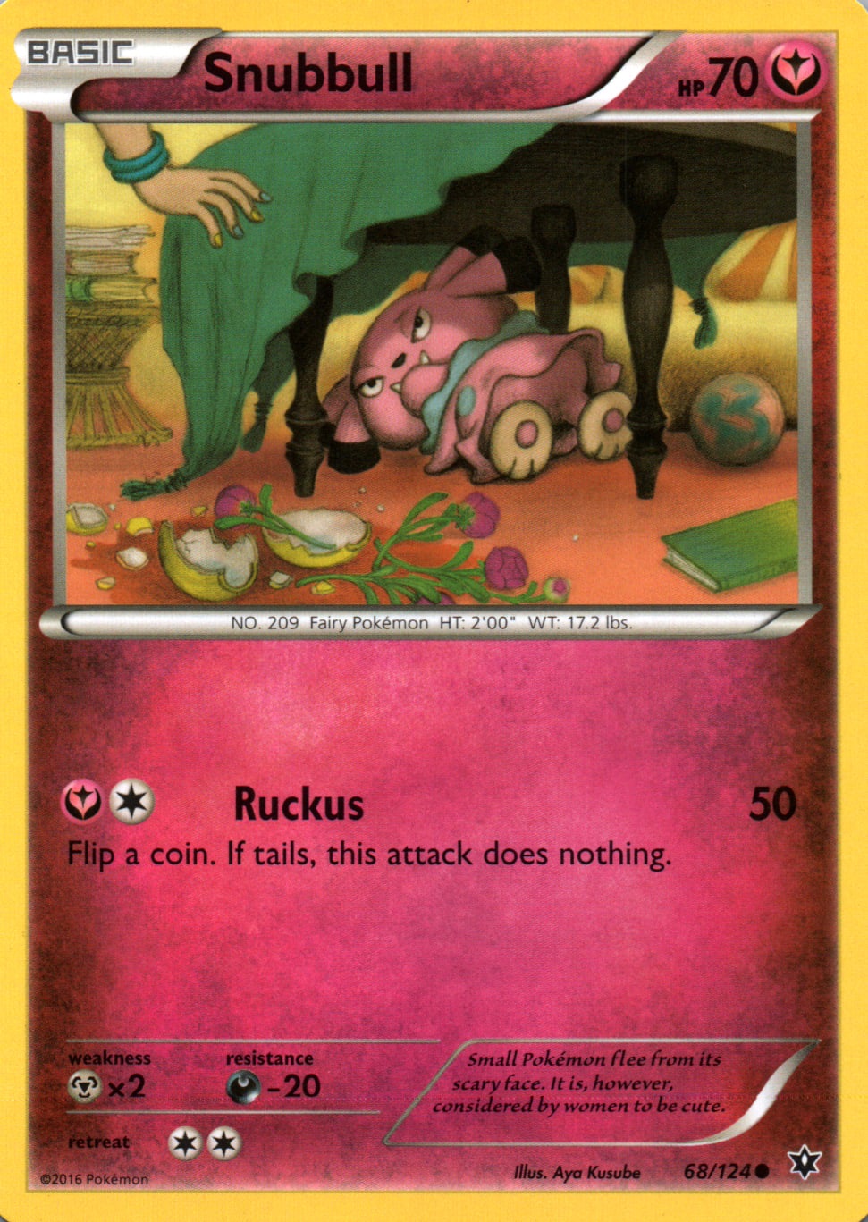 Snubbull - Fates Collide - 68 - Front