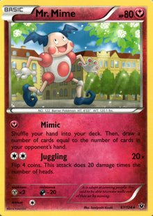 Mr. Mime - Fates Collide - 67 - Front
