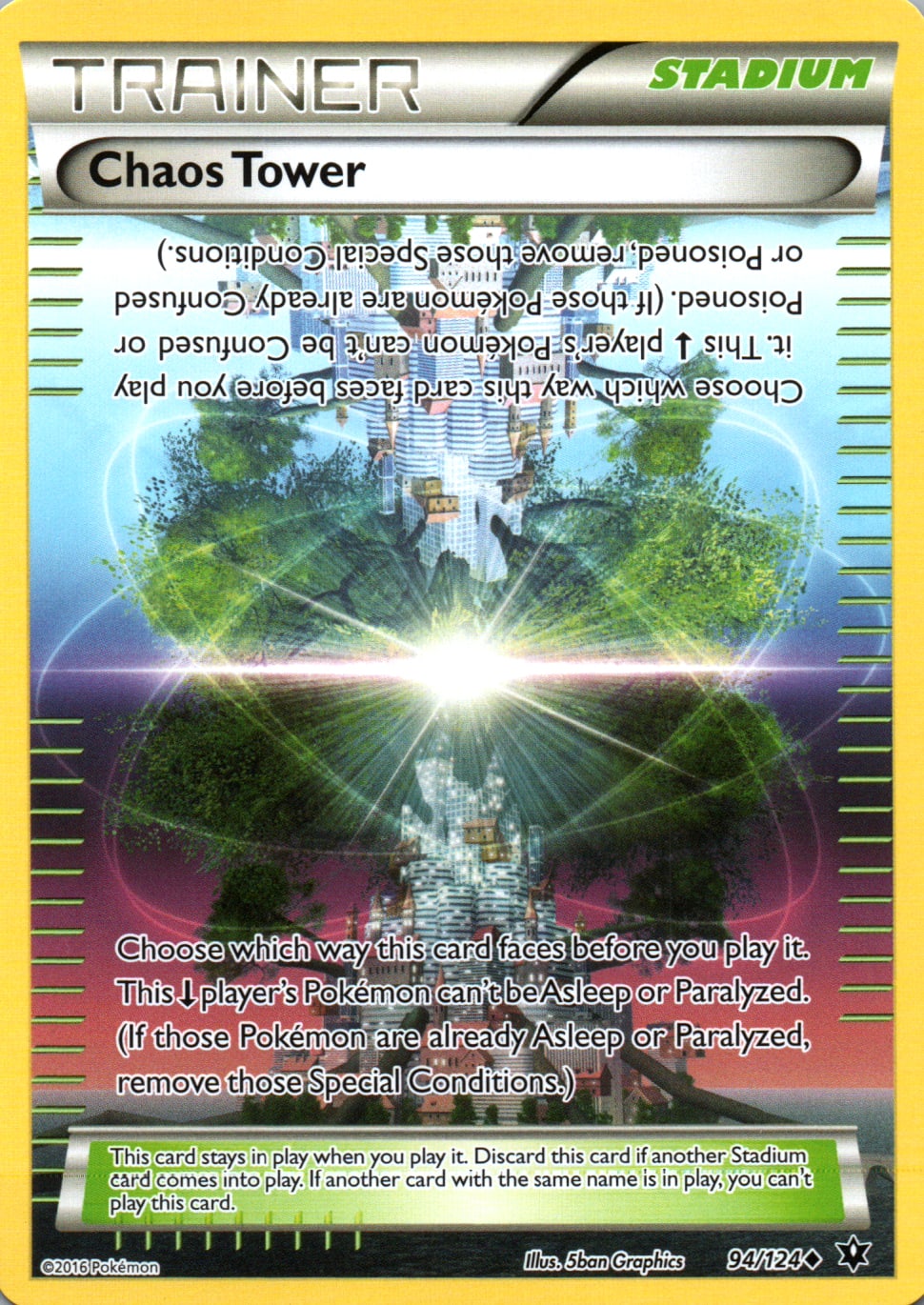 Chaos Tower - Fates Collide - 94 - Front