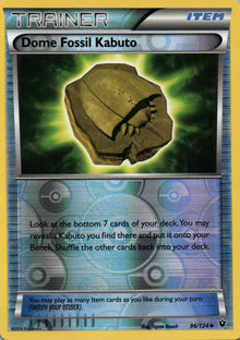 Dome Fossil Kabuto - Fates Collide - 96 - Front