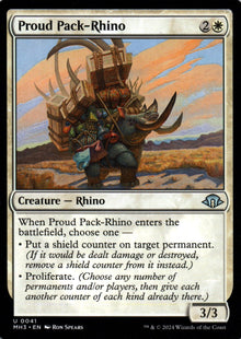 Proud Pack-Rhino - Modern Horizons 3 - 41 - Front