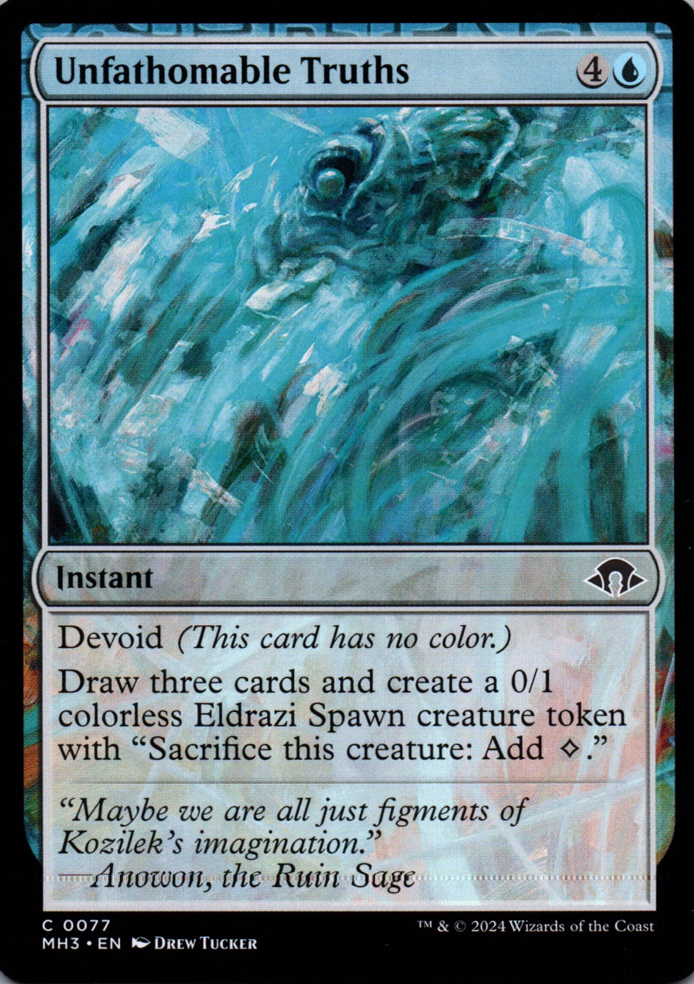 Unfathomable Truths - Modern Horizons 3 - 77 - Front