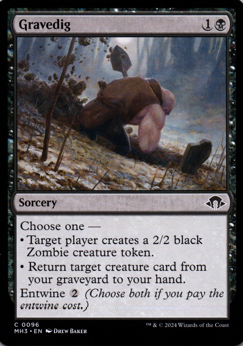 Gravedig - Modern Horizons 3 - 96 - Front